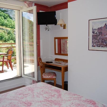 Le Terminus Des Pelerins Hotel Rocamadour Bagian luar foto