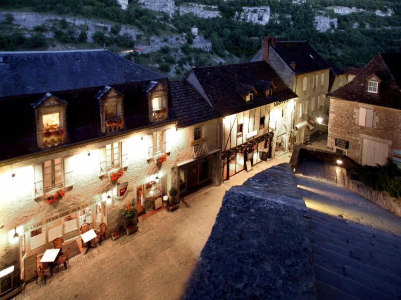 Le Terminus Des Pelerins Hotel Rocamadour Bagian luar foto